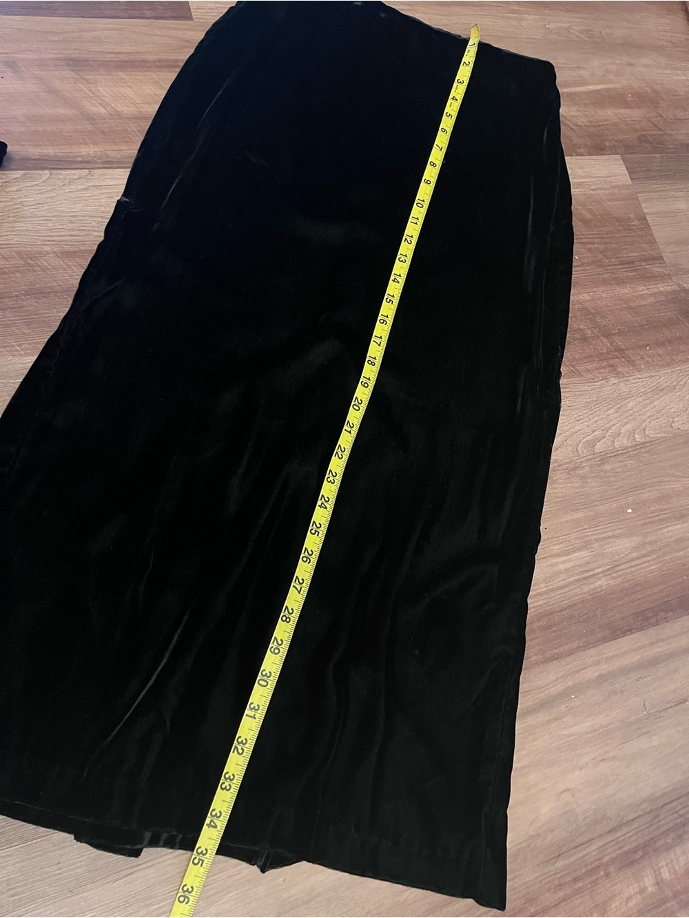 Vintage Norma Kamali Black Velvet Skirt Suit Blazer Set Made USA Old Money - Picture 8 of 10
